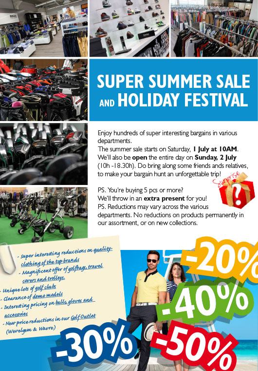 Summer sale and holiday festival